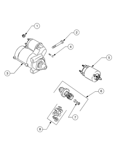 Electric Start Diagram and Parts List for GT2550 K015-K018-14A2E7P710 Cub Cadet Lawn Tractor